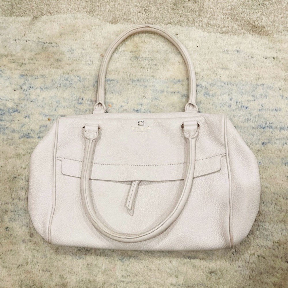 Kate Spade Ivory Leather Handbag